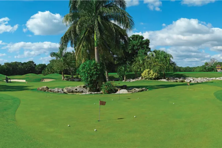 The Hard Rock golf course.